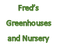 Fred's Greenhouses and Nursery logo