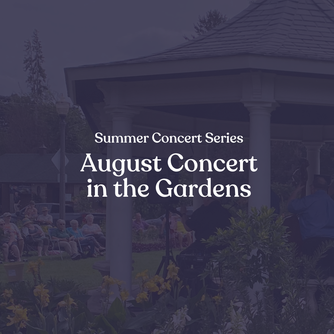 Summer Concert Series, August Concert in the Gardens