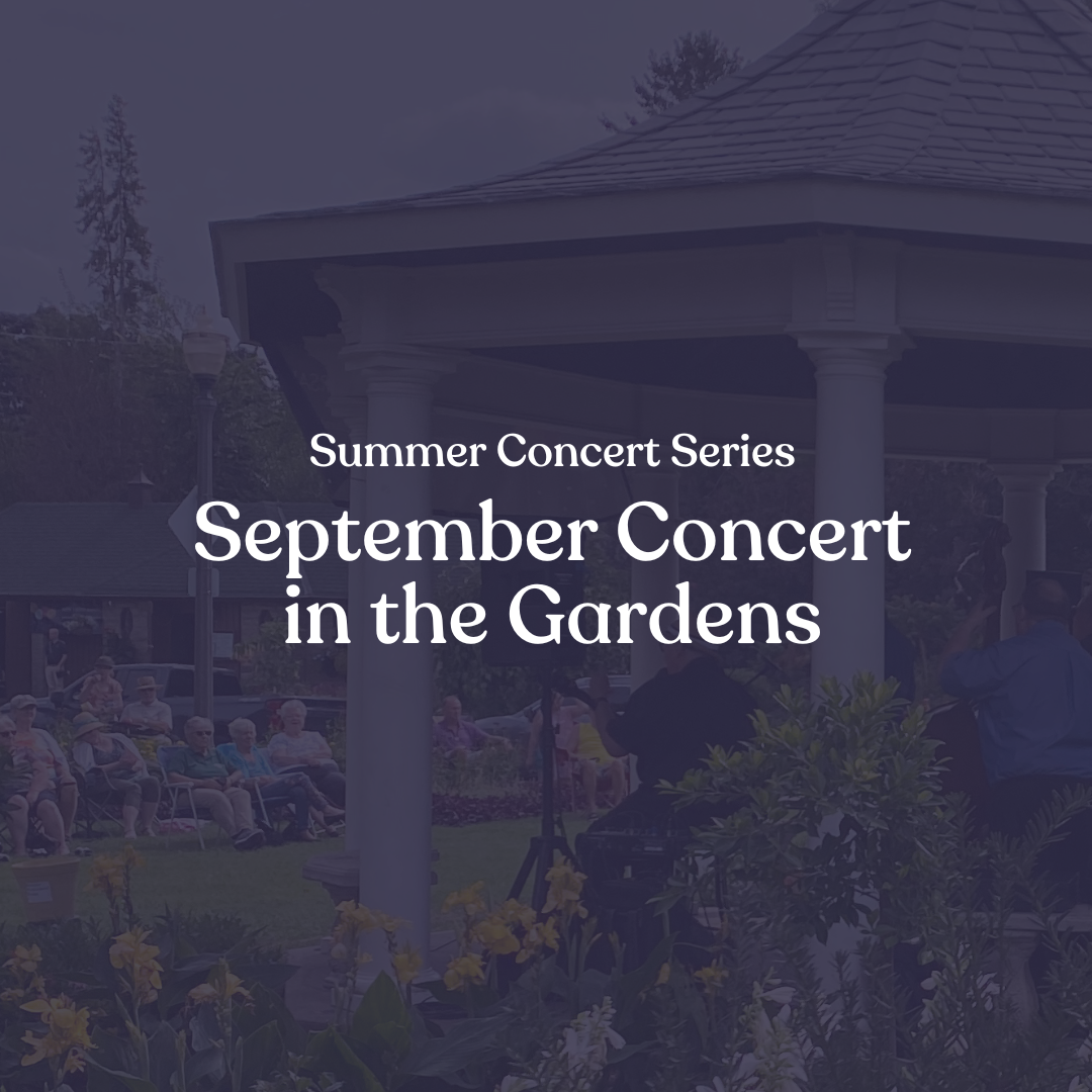 Summer Concert Series September Concert in the Gardens