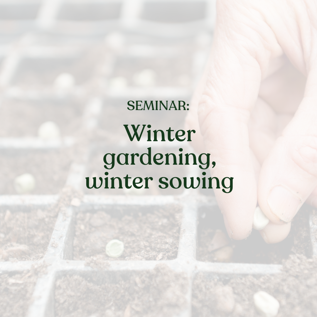Seminar: Winter gardening, winter sowing